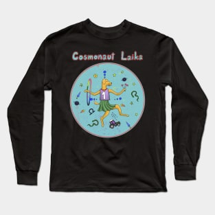 Cosmonaut Laika Long Sleeve T-Shirt